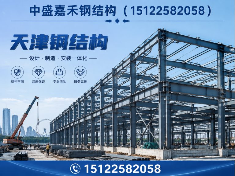 北辰区中盛嘉禾钢结构展示图